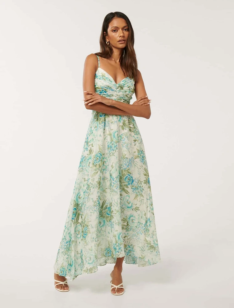 Jolie Petite Ruched Bodice Maxi
