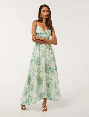 Jolie Petite Ruched Bodice Maxi