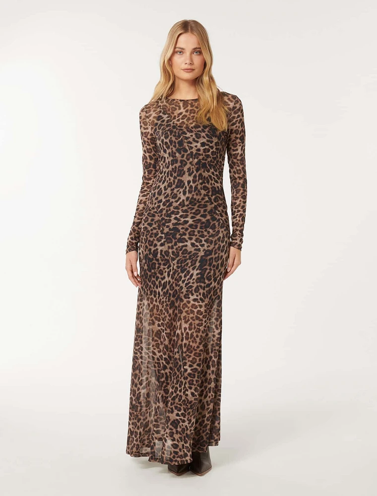 Libby Mesh Spliced Midi
