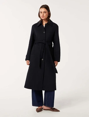 Dallas Single Breasted Wrap Coat