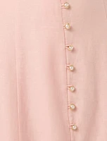 Ebony Embroidered Midi Dress