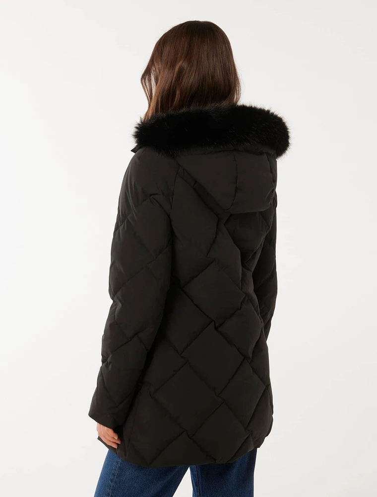 Vienna Down Puffer Coat