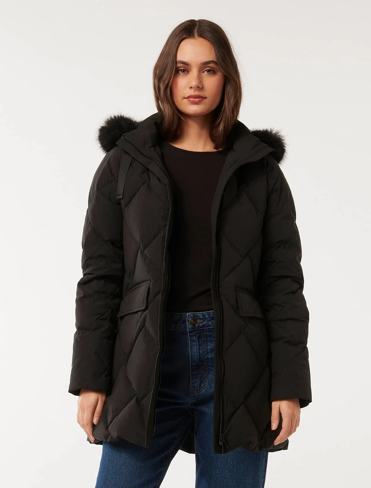 Vienna Down Puffer Coat