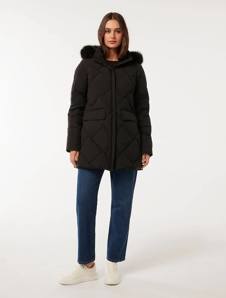 Vienna Down Puffer Coat