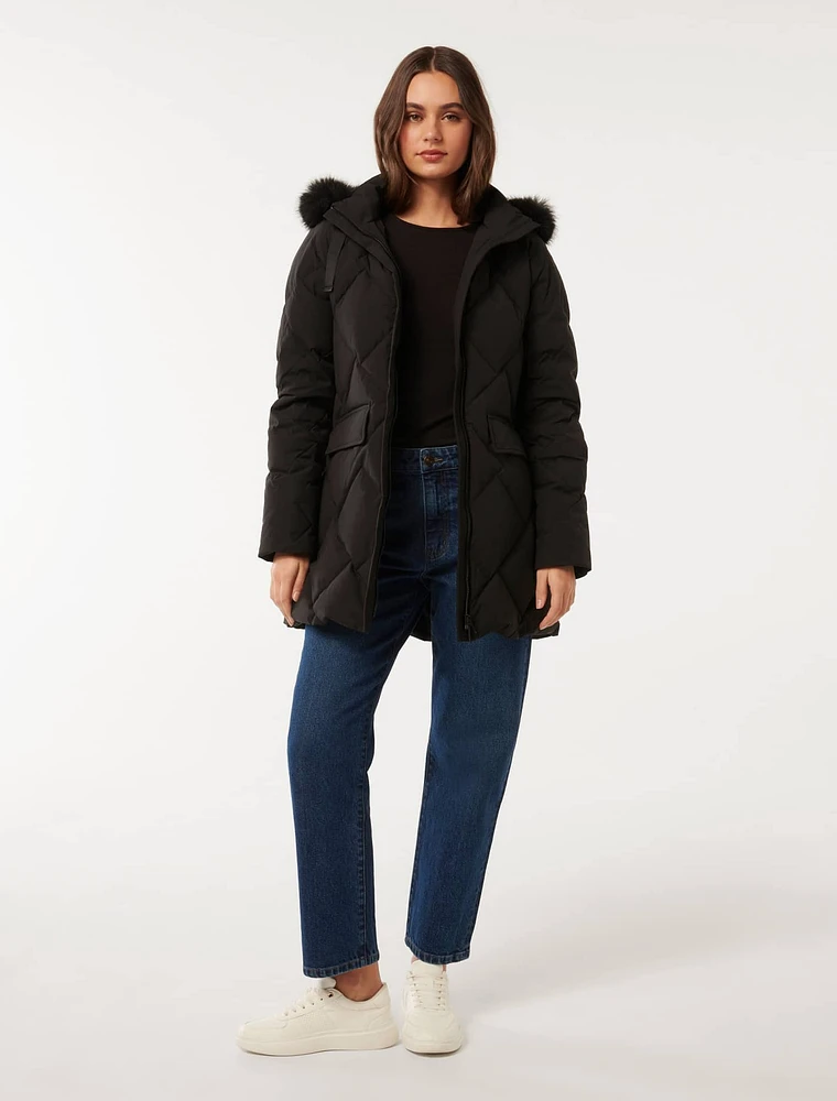 Vienna Down Puffer Coat