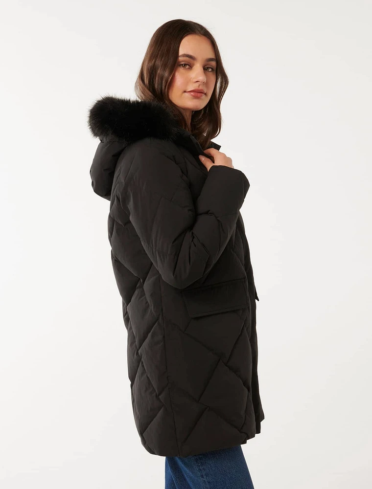 Vienna Down Puffer Coat