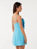 Hayley Bow Front Mini Dress