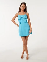 Hayley Bow Front Mini Dress