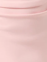 Reina Petite Ruched Bodycon Midi Dress