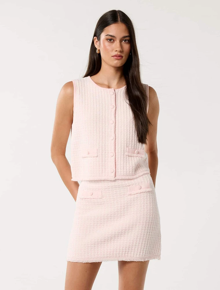 Aria Boucle Knit Tank