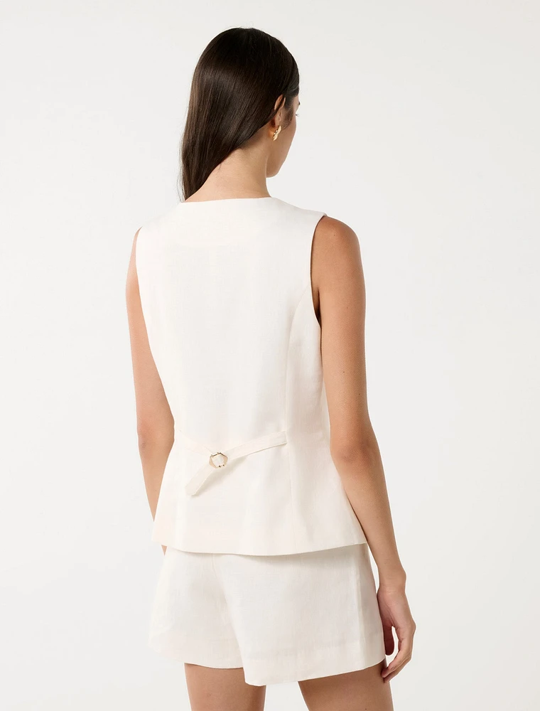 Pip High Neck Waistcoat