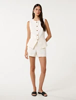 Pip High Neck Waistcoat