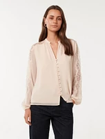 Lucinda Lace Blouse