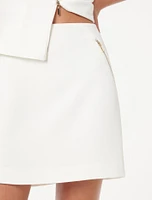 Paris Zip Mini Skirt
