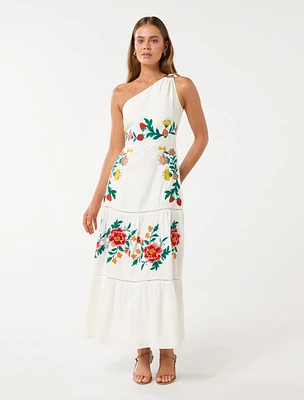 Ollie One Shoulder Maxi