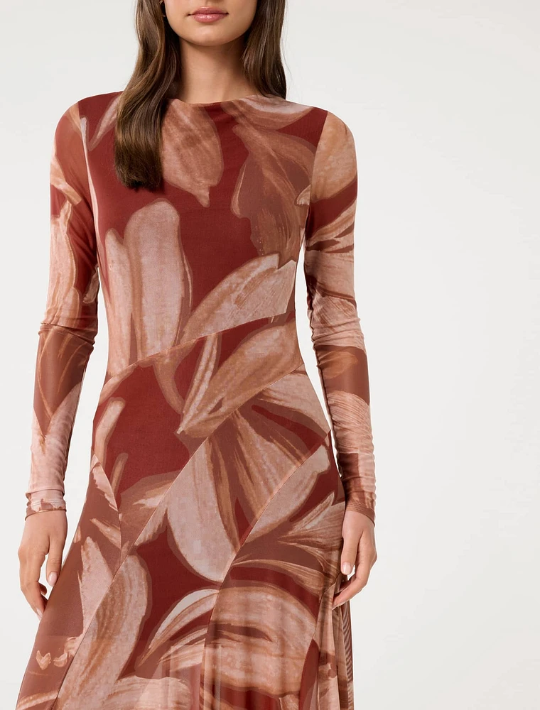 Tammy Asymmetric Hem Midi