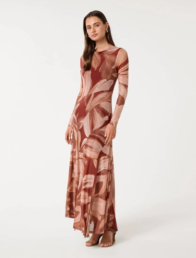 Tammy Asymmetric Hem Midi