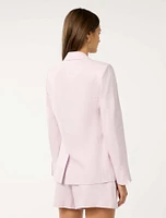 Laura Two Button Linen Blazer