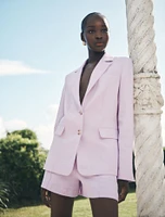 Laura Two Button Linen Blazer