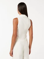Felicity Zip Front Halter
