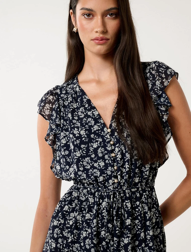 Maxine Flutter Sleeve Mini