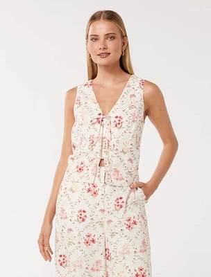 Erin Tie-Front Waistcoat