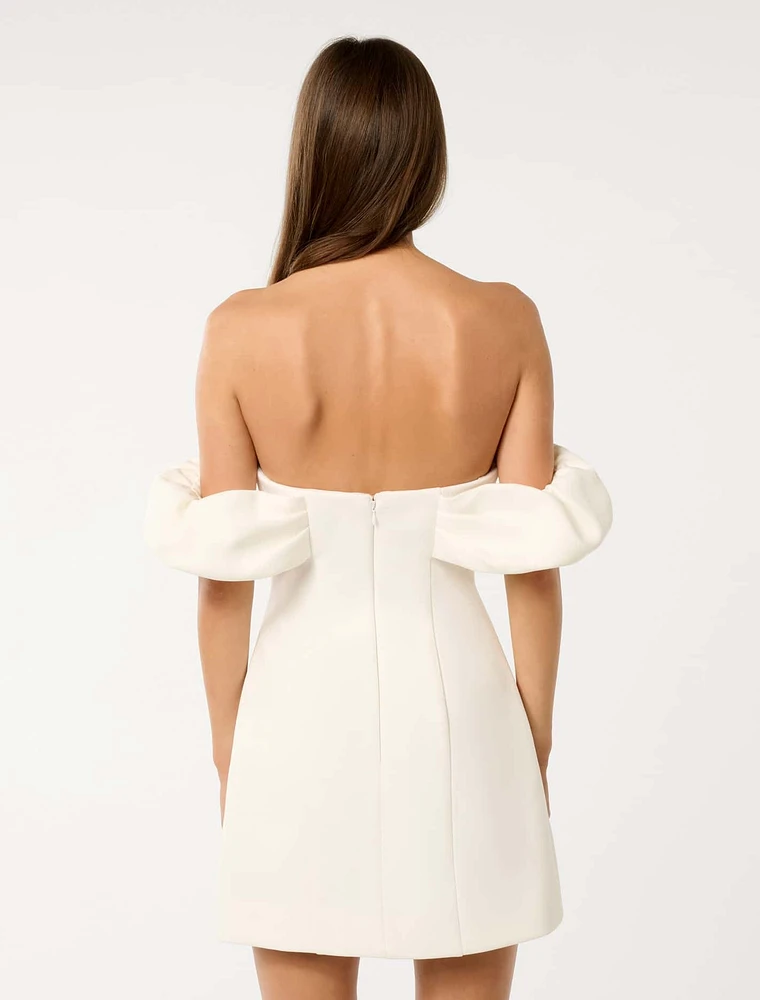 Jacquie Off Shoulder Mini Dress