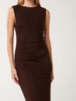 Ally Sleeveless Mesh Midi
