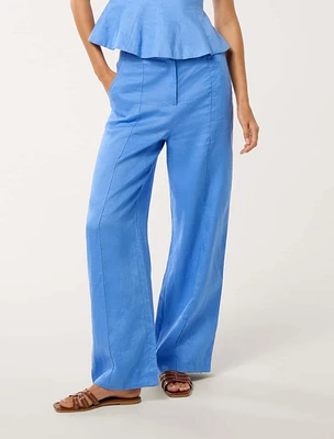 Penny Linen Wide Leg Pant