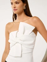 Violetta Twist Crepe Top