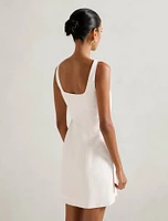 Monica Petite Bow Front Mini Dress