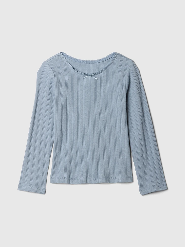 Baby & Toddler Pointelle T-Shirt
