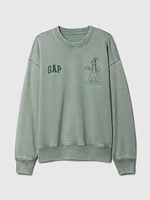Gap × Disney Oversized Logo Sweatshirt