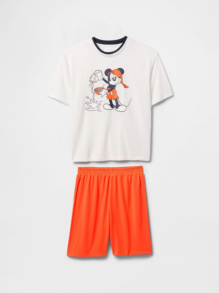Gap × Disney Kids Recycled PJ Short Set