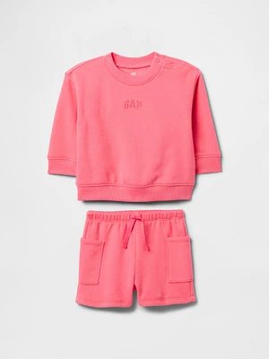 Baby VintageSoft Logo Sweat Set