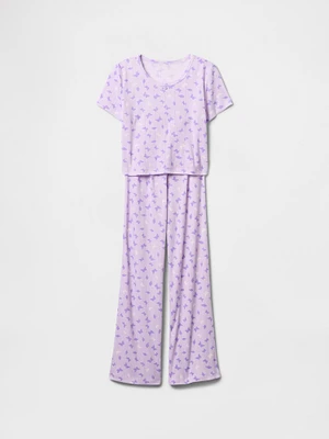 Kids Recycled Pointelle PJ Set
