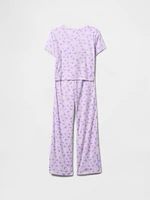 Kids Recycled Pointelle PJ Set