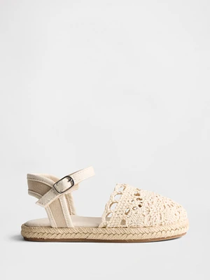 Toddler Crochet Espadrilles