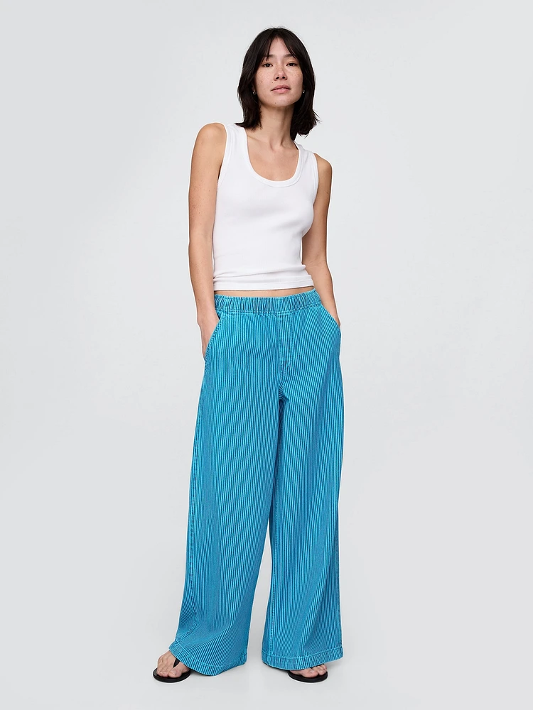 Mid Rise UltraSoft Easy Baggy Jeans