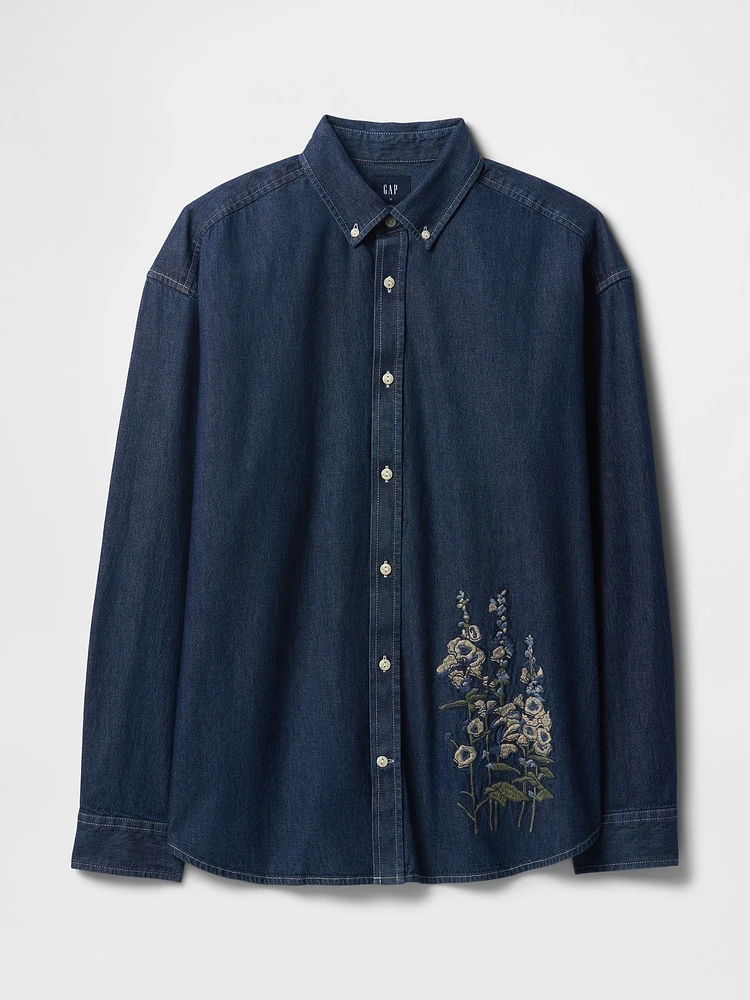 Denim Big Shirt