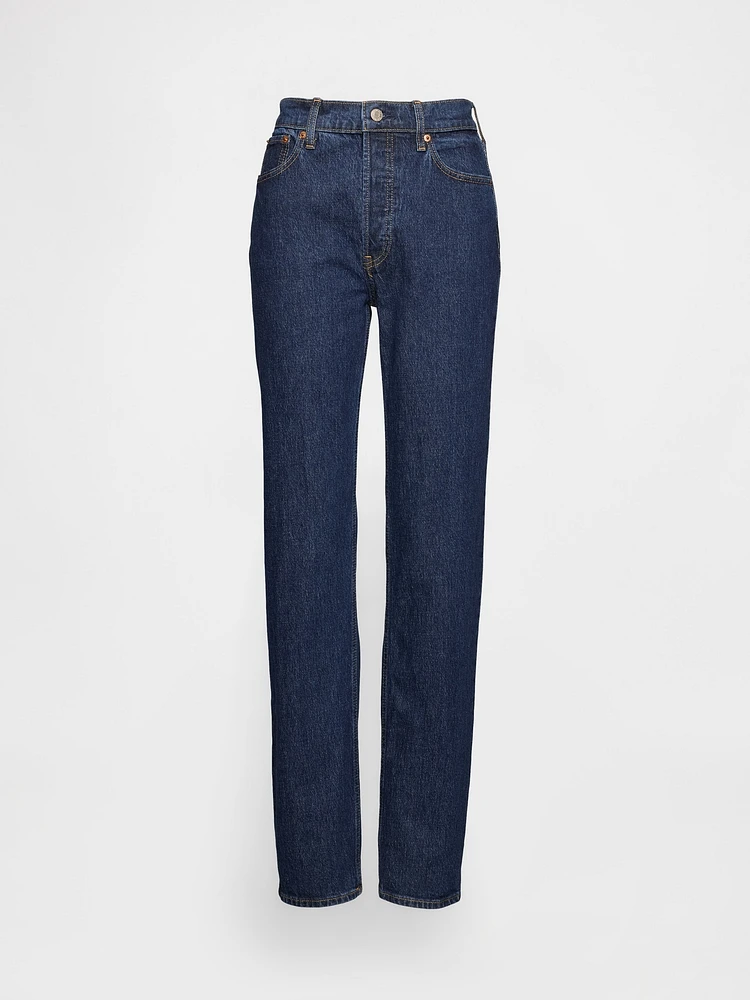 High Rise Cheeky Straight Jeans