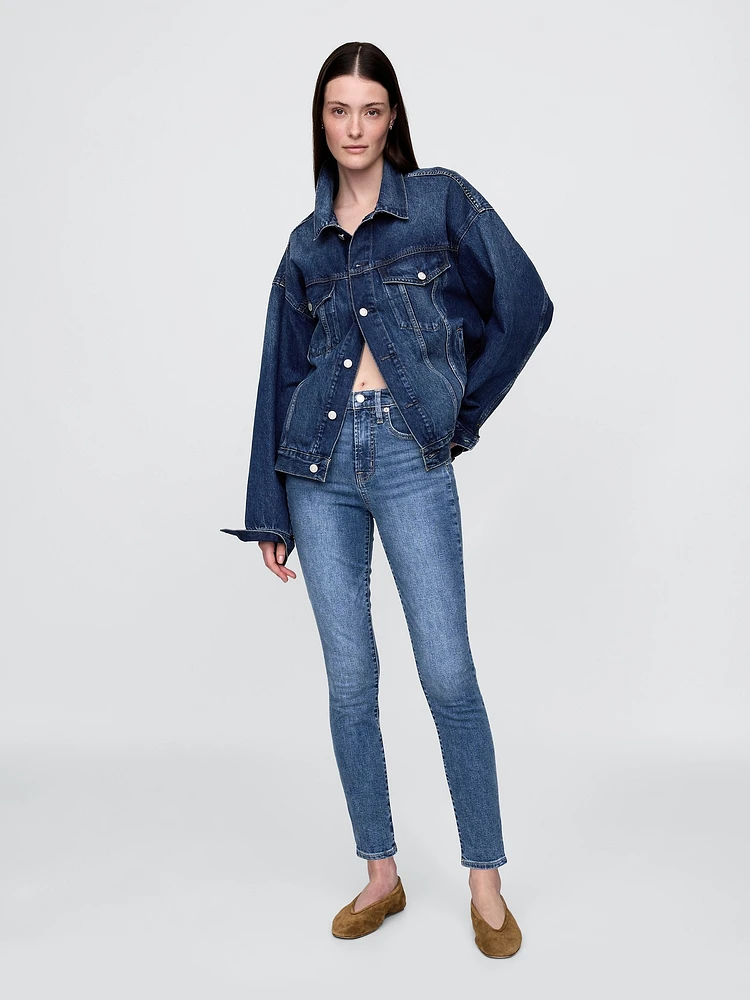 High Rise True Skinny Jeans