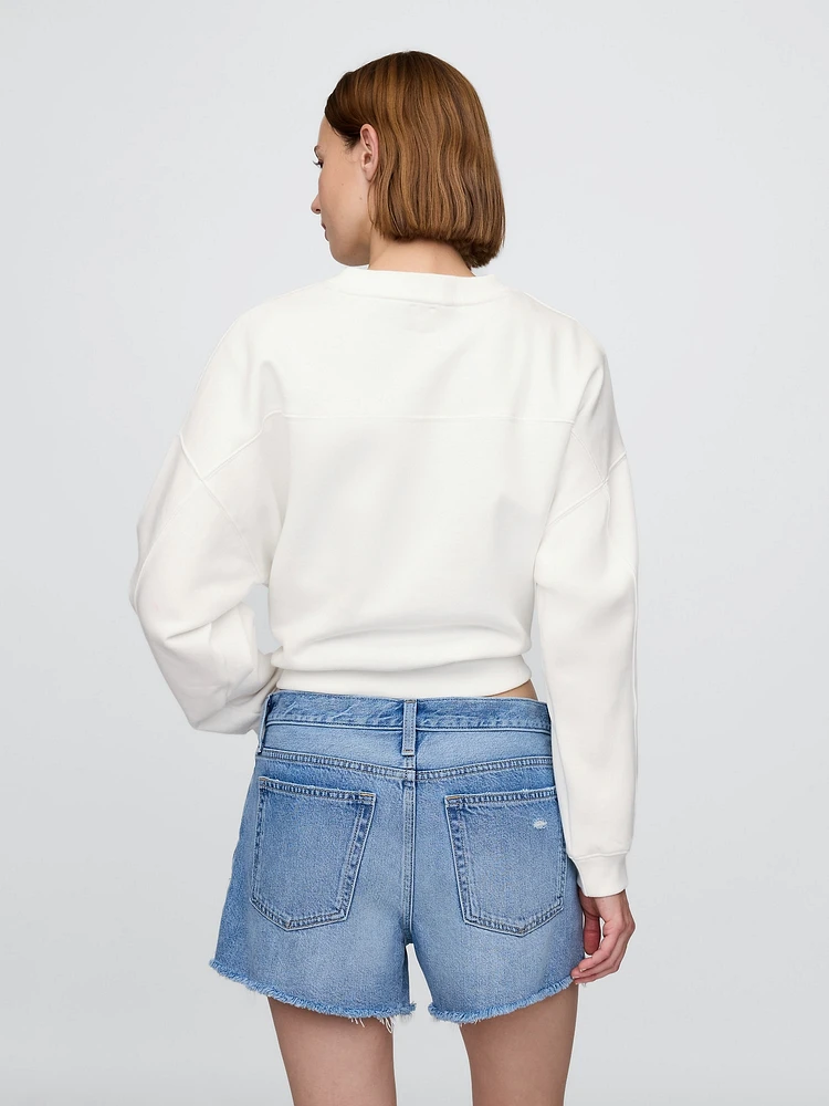 VintageSoft Wedge Crewneck Sweatshirt