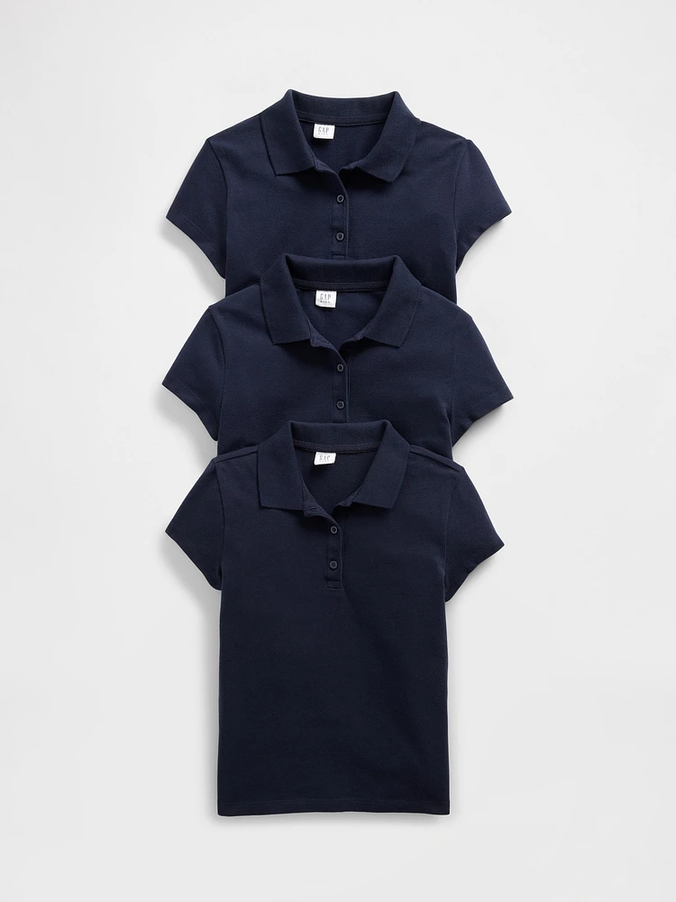 Kids Uniform Polo Shirt (3-Pack