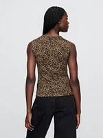 CloseKnit Jersey Square-Neck Top