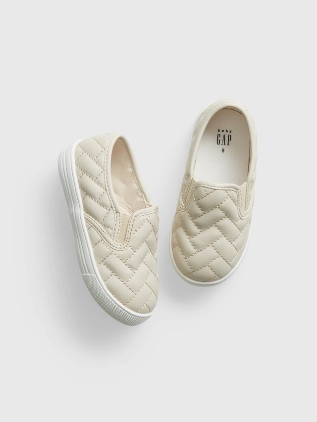 Toddler Quilted Slip-on Sneakers