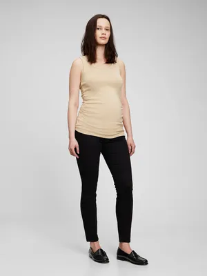 Maternity Inset Panel Skinny Jeans