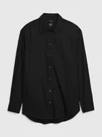Organic Cotton Poplin Big Shirt