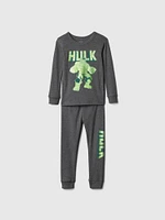 Pyjama Marvel en coton biologique brossé pour Bébé et Tout-petit