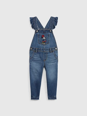 Gap × Baby & Toddler Minnie Mouse Denim Overalls